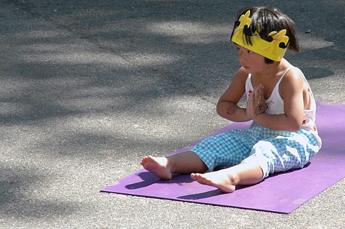 The yoga queen